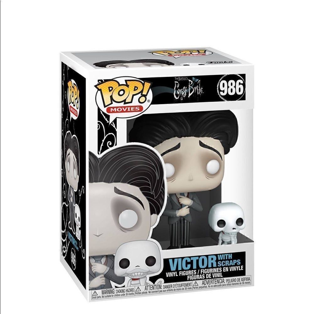 Victor with Scraps #986 Corpse Bride Funko POP! Movies